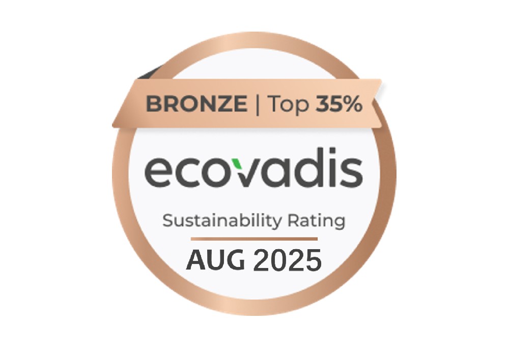 喜報：常州制藥廠有限公司榮膺EcoVadis銅牌認證